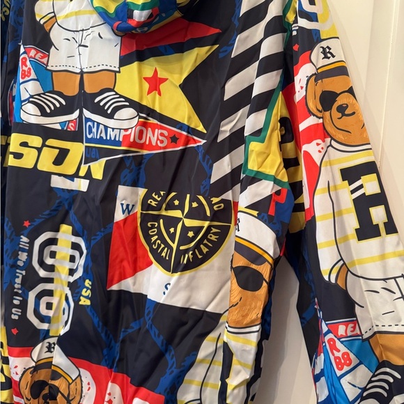 Reason logo Sailor Bear Half-Zip Anorak nwot
Sz M - Picture 7 of 11